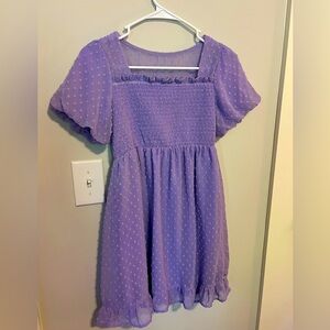 Cute Lavendar Girls Dress in Excellent Condition! Size 14